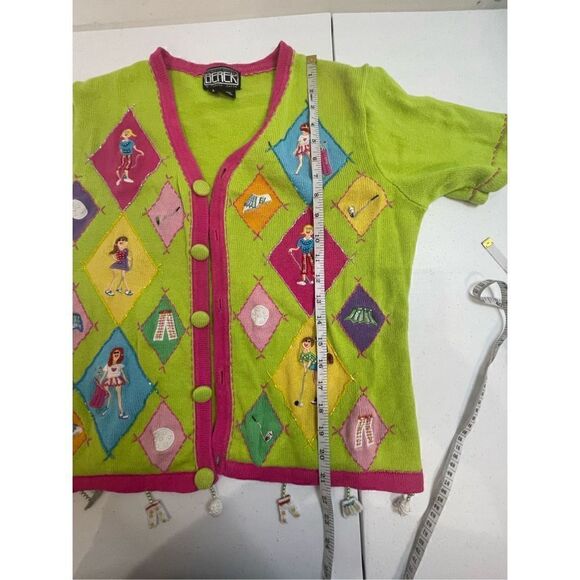 The Collective Works of Berek 2 by Takako Sakon Women’s large cardigan golfers - Picture 4 of 8